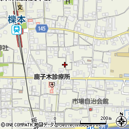 奈良県天理市櫟本町822周辺の地図