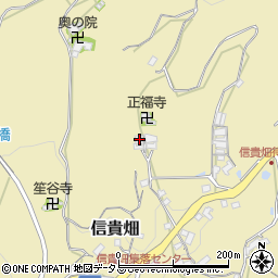 奈良県生駒郡平群町信貴畑1388周辺の地図