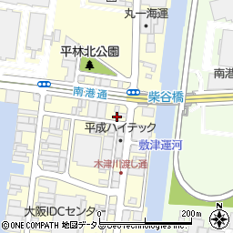 山脇酒店　平林分店　中野酒店周辺の地図