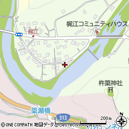 岡山県井原市芳井町梶江521周辺の地図