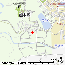 奈良県生駒郡平群町越木塚694周辺の地図