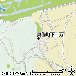 岡山県倉敷市真備町下二万2396-1周辺の地図