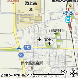 奈良県天理市櫟本町945周辺の地図