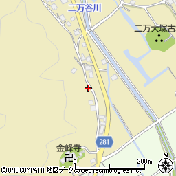 岡山県倉敷市真備町下二万1622周辺の地図