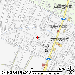 第一福田コーポ周辺の地図