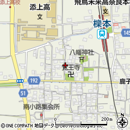奈良県天理市櫟本町919周辺の地図