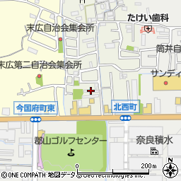 吉川モータープール周辺の地図