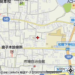 奈良県天理市櫟本町2395周辺の地図