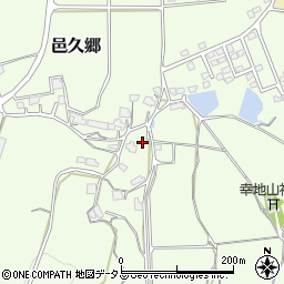 岡山県岡山市東区邑久郷1317周辺の地図