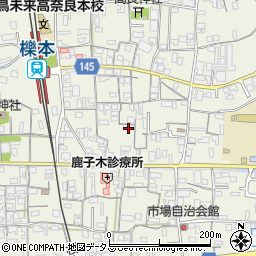 奈良県天理市櫟本町828周辺の地図