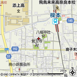 奈良県天理市櫟本町901周辺の地図