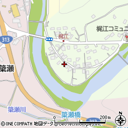 岡山県井原市芳井町梶江496周辺の地図