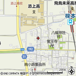 奈良県天理市櫟本町1037周辺の地図