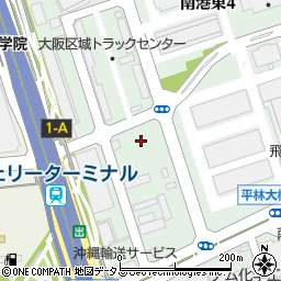 日本コンテナ輸送株式会社　大阪港営業所周辺の地図