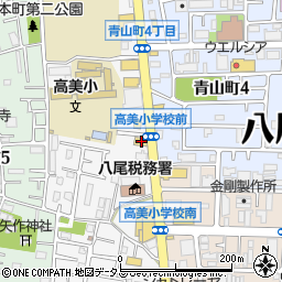 東京くつ流通センター八尾高美店周辺の地図