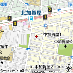 サンディ住之江加賀屋店周辺の地図