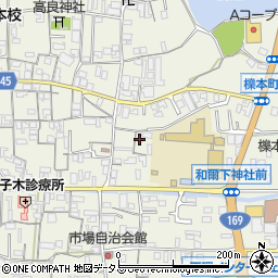 奈良県天理市櫟本町2412周辺の地図