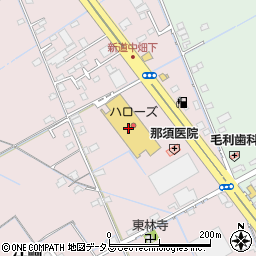 ダイソーハローズ江崎店周辺の地図