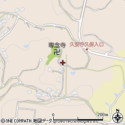 奈良県生駒郡平群町久安寺2253周辺の地図