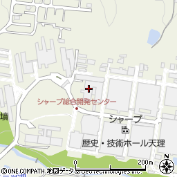 奈良県天理市櫟本町2613周辺の地図