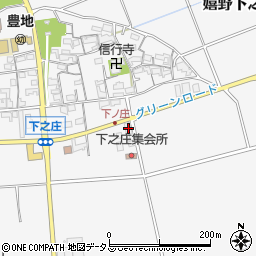 三重県松阪市嬉野下之庄町21周辺の地図