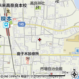 奈良県天理市櫟本町809周辺の地図