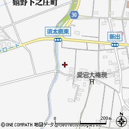 三重県松阪市嬉野下之庄町893周辺の地図