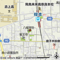 奈良県天理市櫟本町891周辺の地図