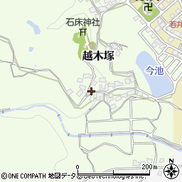 奈良県生駒郡平群町越木塚756周辺の地図