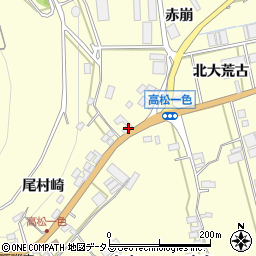 愛知県田原市高松町赤崩105周辺の地図