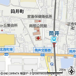 奈良県赤十字血液センター周辺の地図