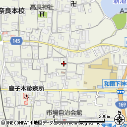 奈良県天理市櫟本町798周辺の地図