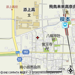 奈良県天理市櫟本町942周辺の地図
