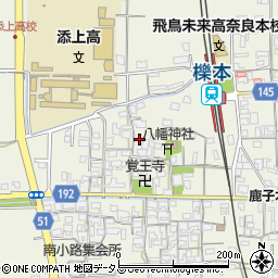 奈良県天理市櫟本町899周辺の地図