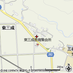 岡山県小田郡矢掛町東三成1680周辺の地図