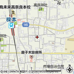 奈良県天理市櫟本町830周辺の地図