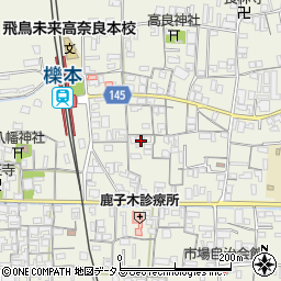 奈良県天理市櫟本町833周辺の地図