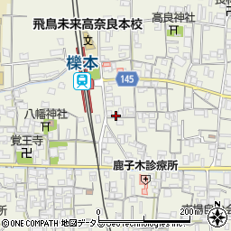 奈良県天理市櫟本町1430周辺の地図