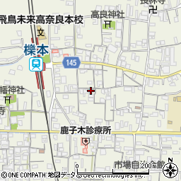 奈良県天理市櫟本町831周辺の地図
