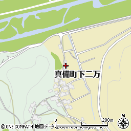 岡山県倉敷市真備町下二万2390-3周辺の地図