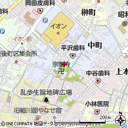 三重県名張市元町420周辺の地図