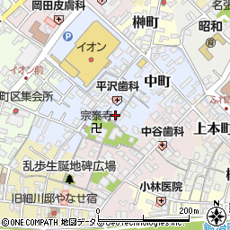 三重県名張市元町410周辺の地図