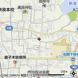 奈良県天理市櫟本町800周辺の地図