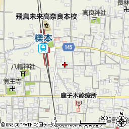 奈良県天理市櫟本町1431周辺の地図