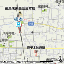 奈良県天理市櫟本町1432周辺の地図