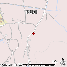 岡山県岡山市東区下阿知429周辺の地図