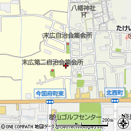 奈良県大和郡山市小林町547-13周辺の地図