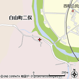三重県津市白山町真見720周辺の地図