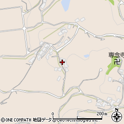 奈良県生駒郡平群町久安寺1186周辺の地図