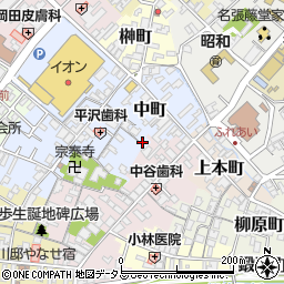 三重県名張市元町332周辺の地図